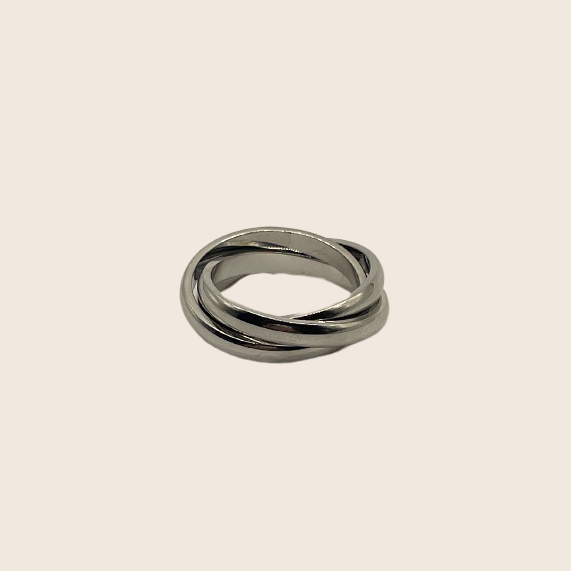 Trio Ring - Lemon Lua Trio Ring Lemon Lua 6 / Silver Lemon Lua Trio Ring Trio Ring