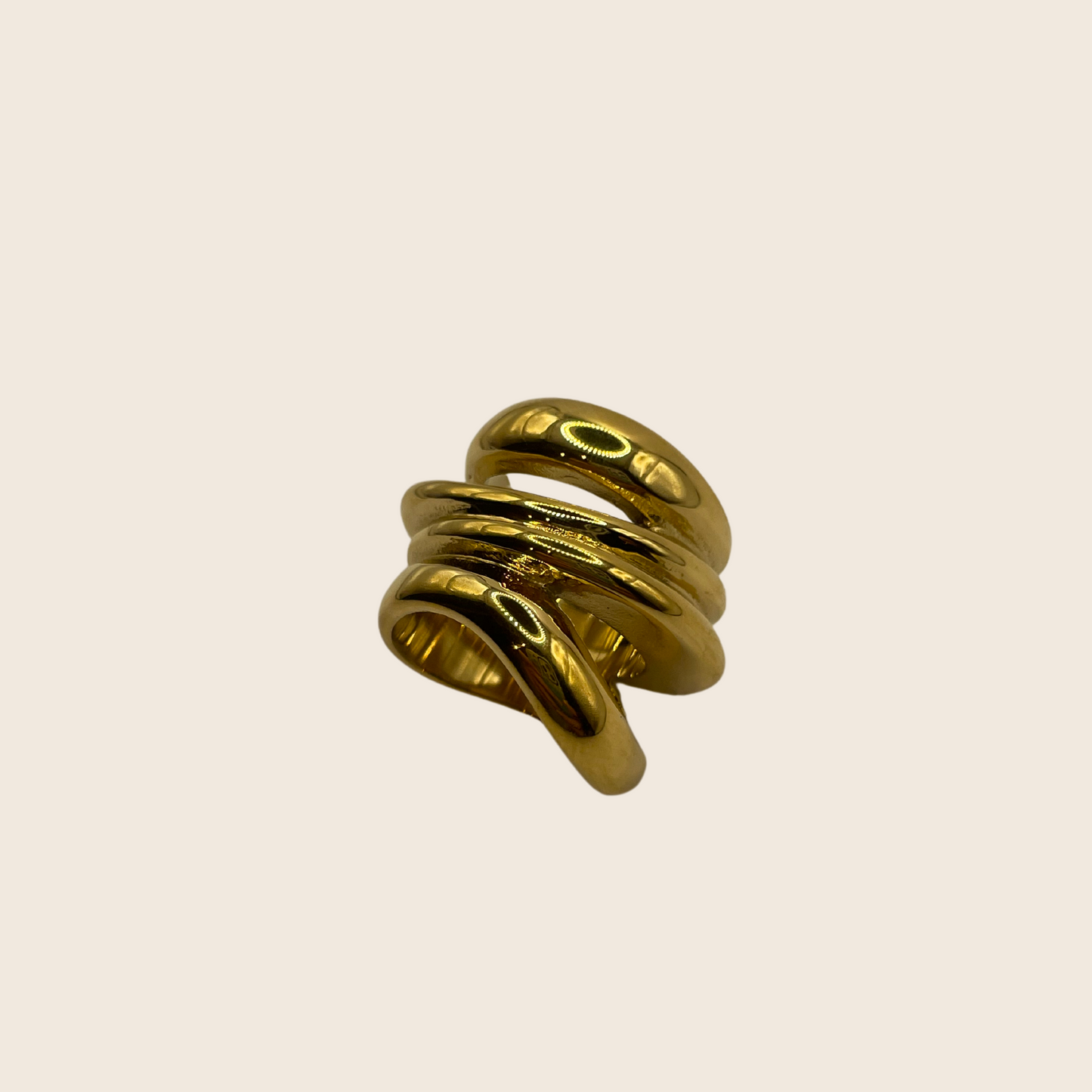 Curve Ring - Lemon Lua Curve Ring Lemon Lua Gold Lemon Lua Curve Ring Curve Ring