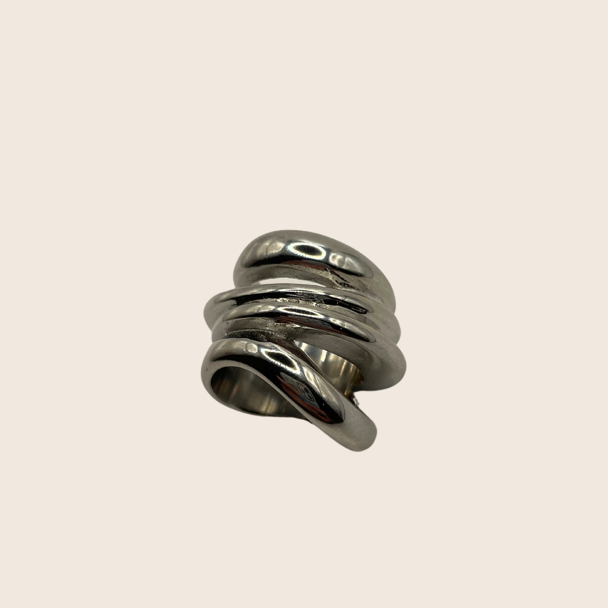 Curve Ring - Lemon Lua Curve Ring Lemon Lua Silver Lemon Lua Curve Ring Curve Ring