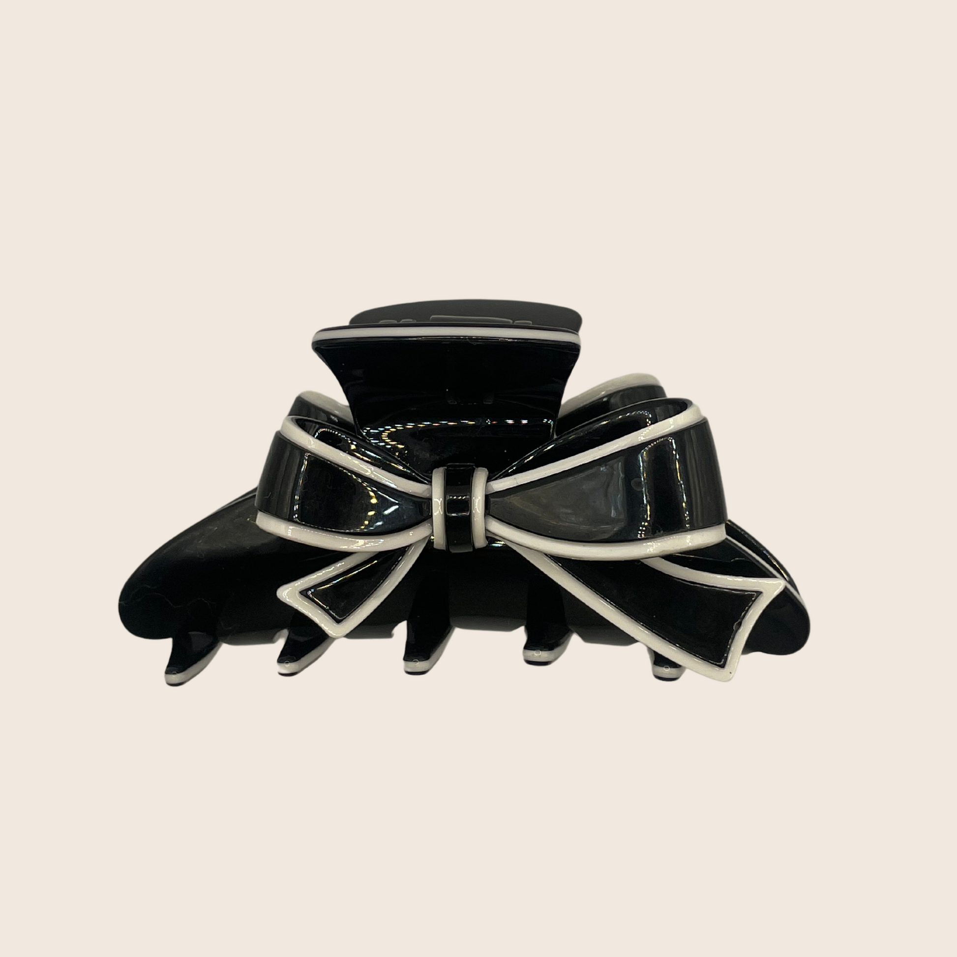Bow Clip - Lemon Lua Bow Clip Lemon Lua Black Lemon Lua Bow Clip Bow Clip