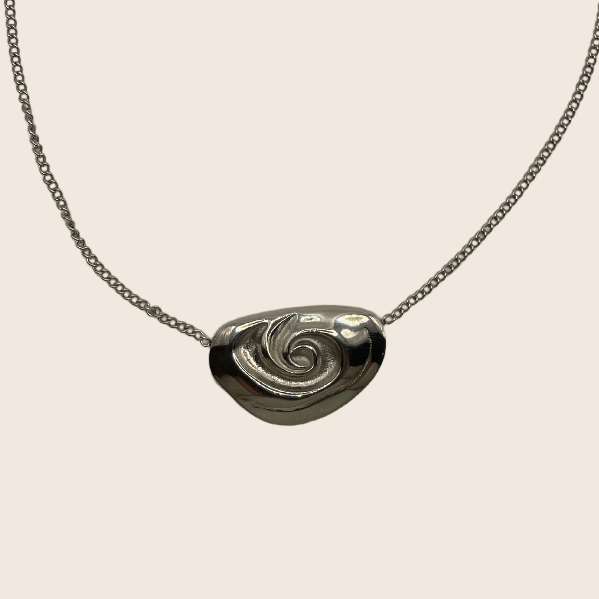 Wave Necklace - Lemon Lua Wave Necklace Lemon Lua Silver Lemon Lua Wave Necklace Wave Necklace