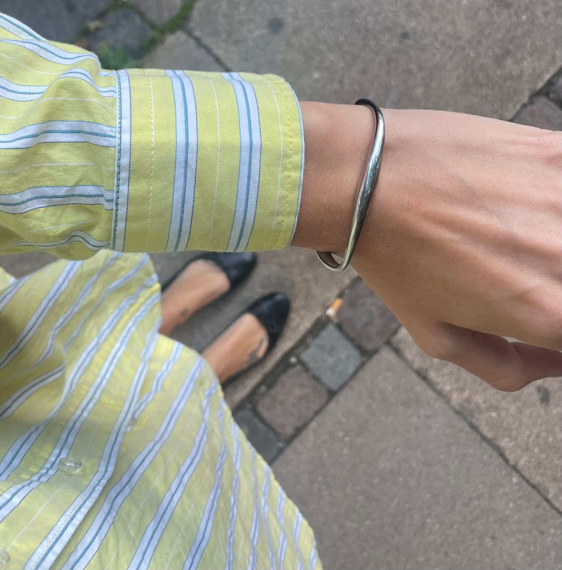Flowy Bangle - Lemon Lua Flowy Bangle Lemon Lua Gold Lemon Lua Flowy Bangle Flowy Bangle
