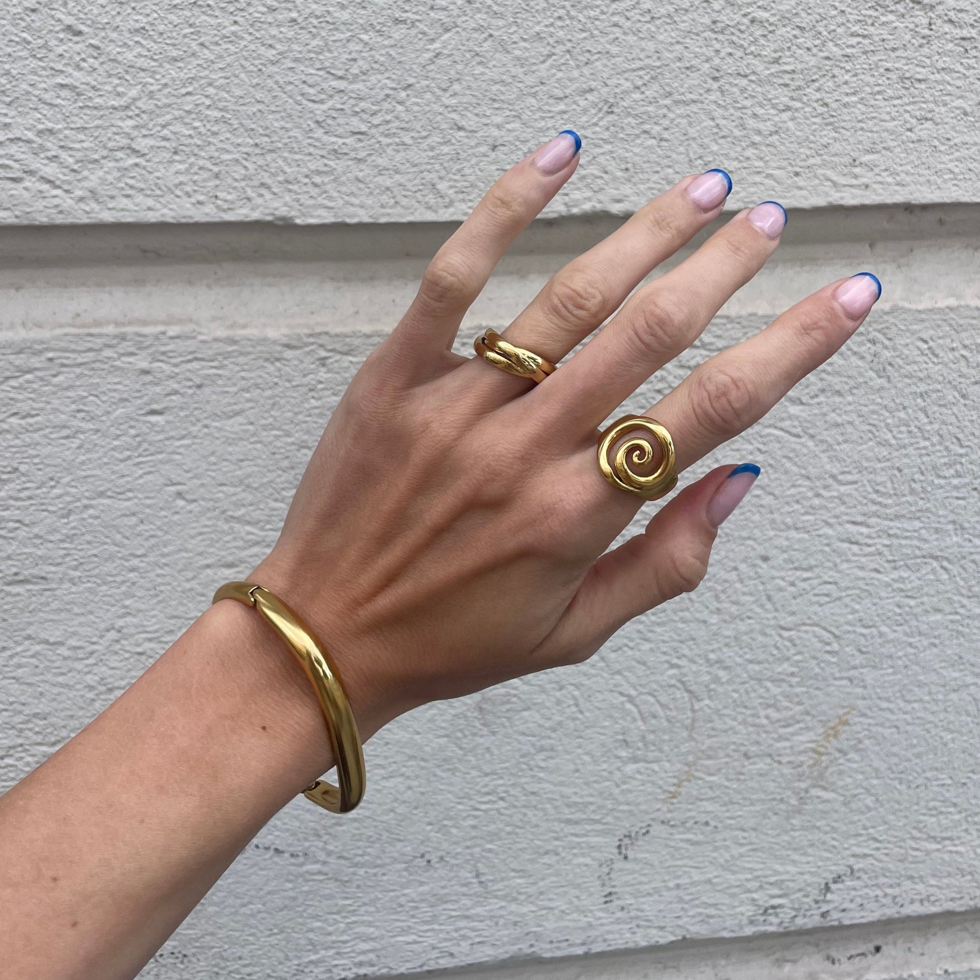 Whirl Ring - Lemon Lua Whirl Ring Lemon Lua Gold / 6 Lemon Lua Whirl Ring Whirl Ring