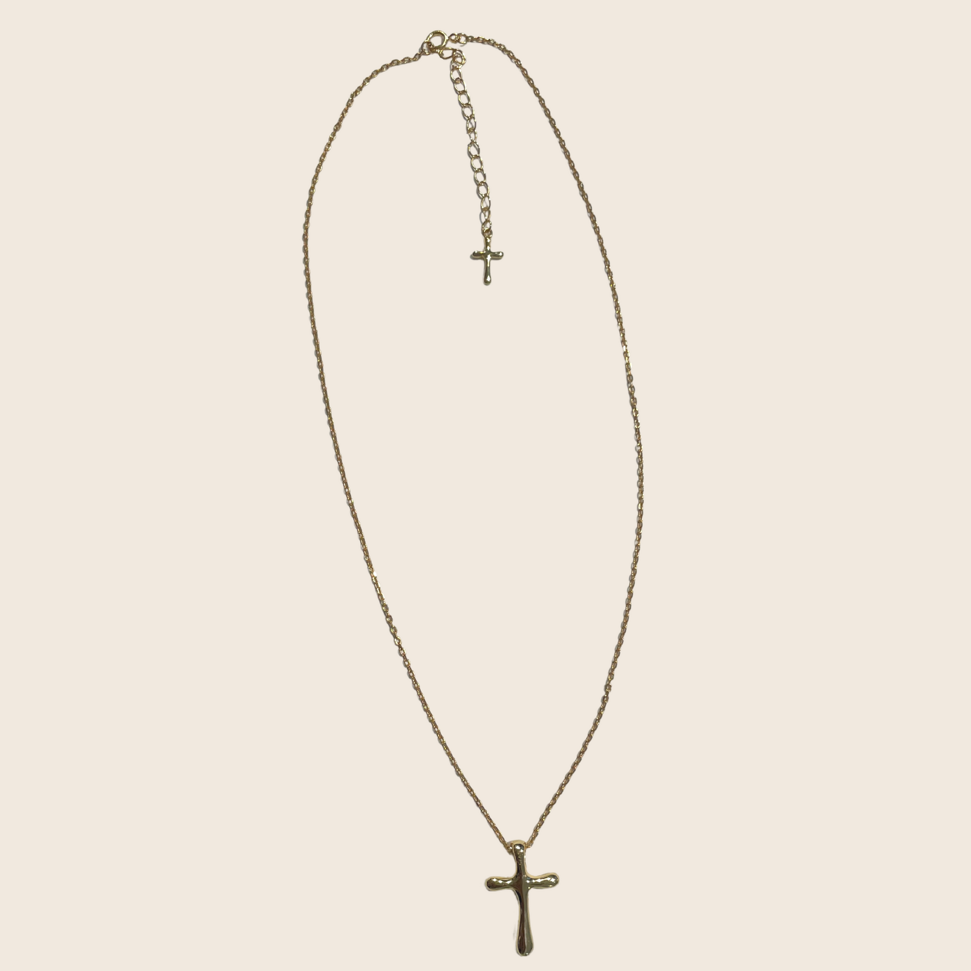 Cross Necklace - Lemon Lua Cross Necklace Lemon Lua Gold Lemon Lua Cross Necklace Cross Necklace