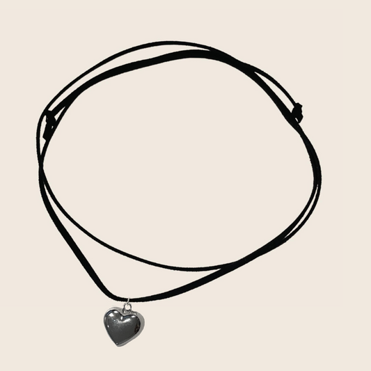 Lovers Heart Necklace - Lemon Lua Lovers Heart Necklace Lemon Lua Gold / Gold chain Lemon Lua Lovers Heart Necklace Lovers Heart Necklace
