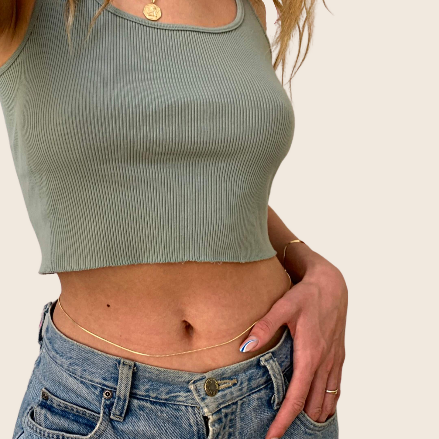Venus Belly Chain - Lemon Lua Venus Belly Chain Lemon Lua Silver Lemon Lua Venus Belly Chain Venus Belly Chain
