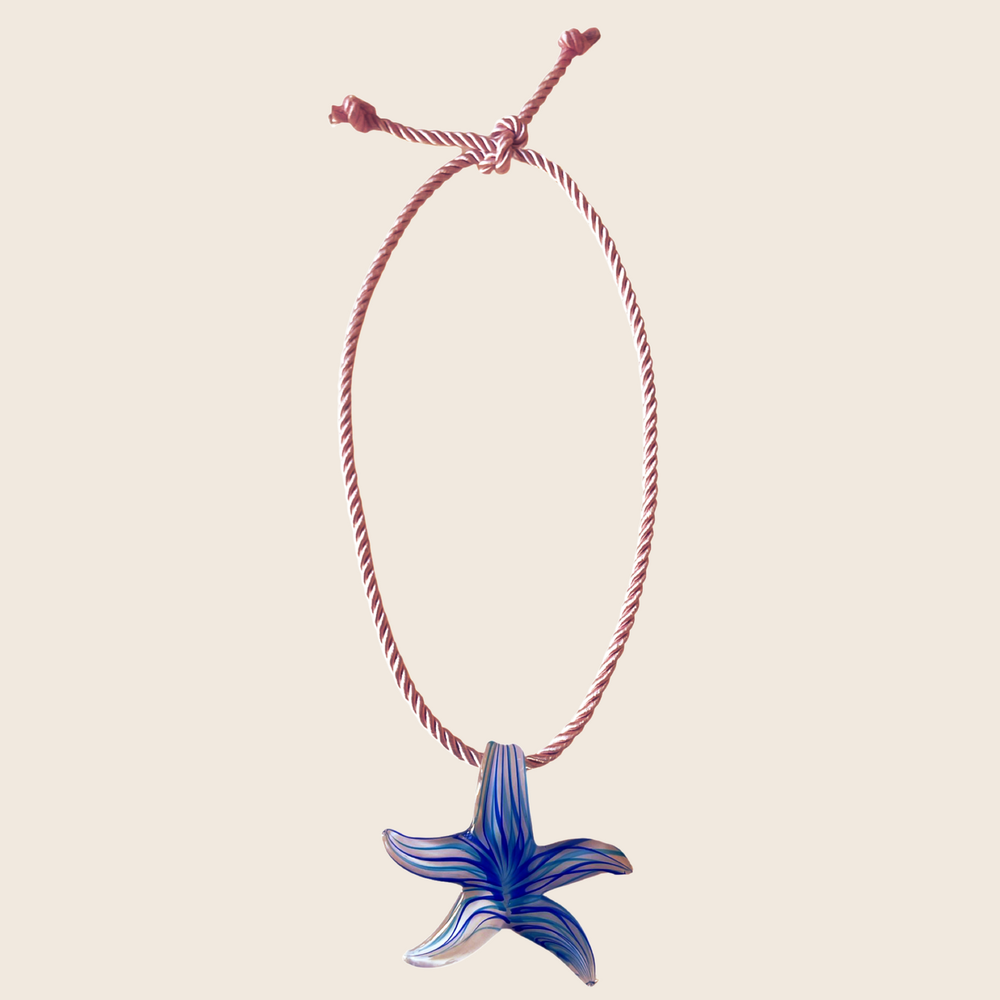 Estrella De Mar Striped Glass Necklace - Lemon Lua Estrella De Mar Striped Glass Necklace Lemon Lua Blue Lemon Lua Estrella De Mar Striped Glass Necklace Estrella De Mar Striped Glass Necklace
