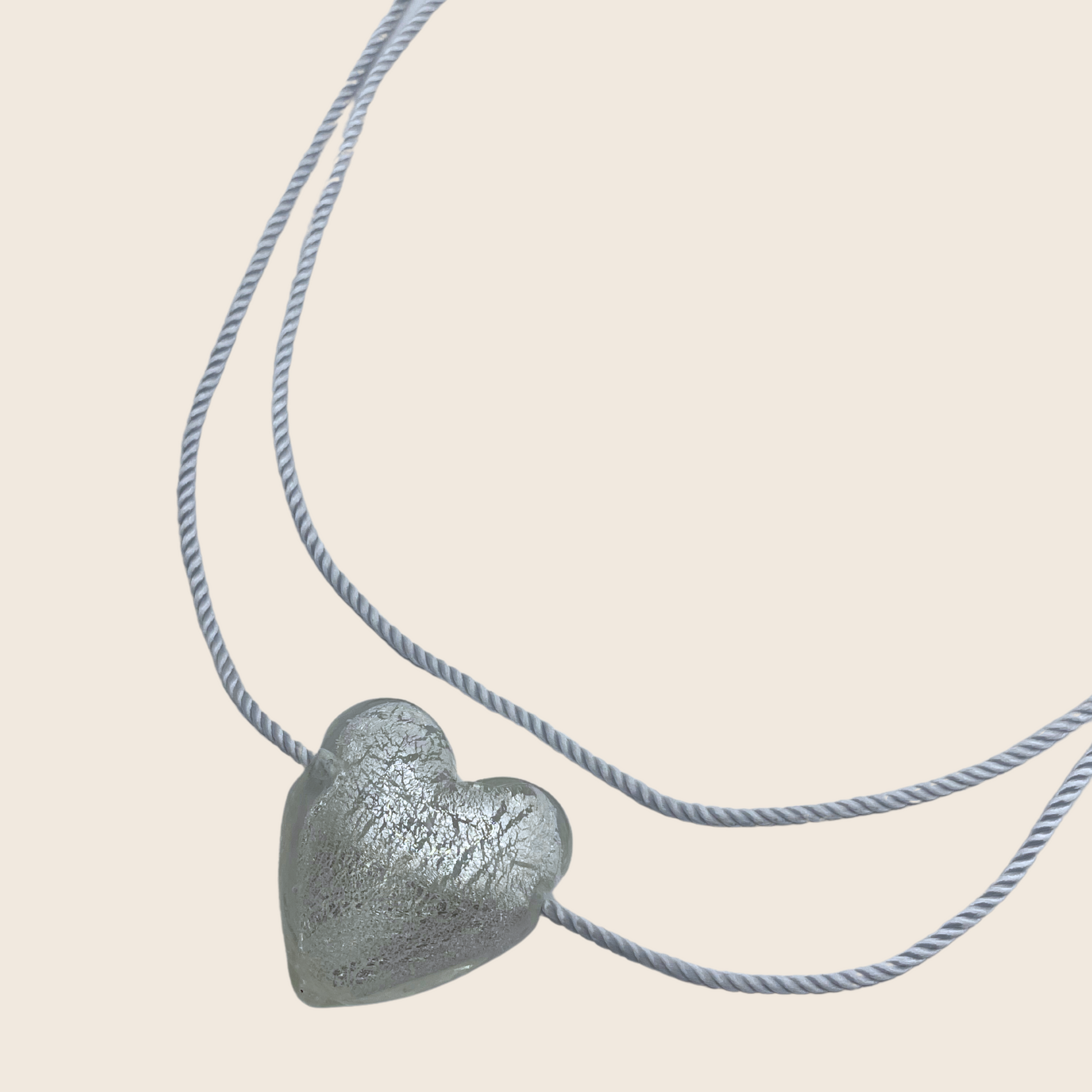 Amora Glass Heart Necklace - Lemon Lua Amora Glass Heart Necklace Lemon Lua Lemon Lua Amora Glass Heart Necklace Amora Glass Heart Necklace