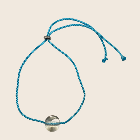 Bubble Glass Necklace - Lemon Lua Bubble Glass Necklace Lemon Lua Clear Bubble Blue String Lemon Lua Bubble Glass Necklace Bubble Glass Necklace