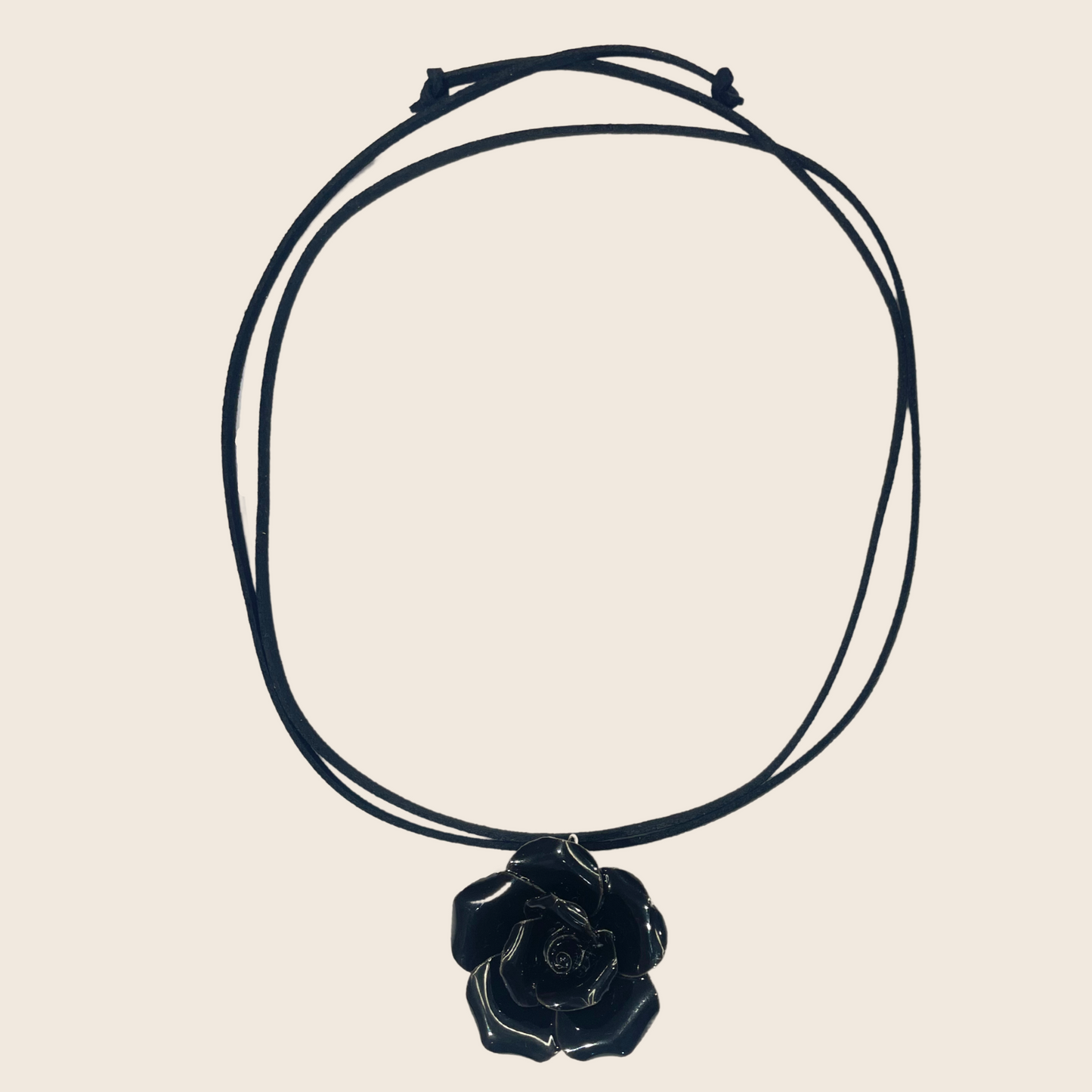Black Rose Necklace - Lemon Lua Black Rose Necklace Lemon Lua Black Lemon Lua Black Rose Necklace Black Rose Necklace