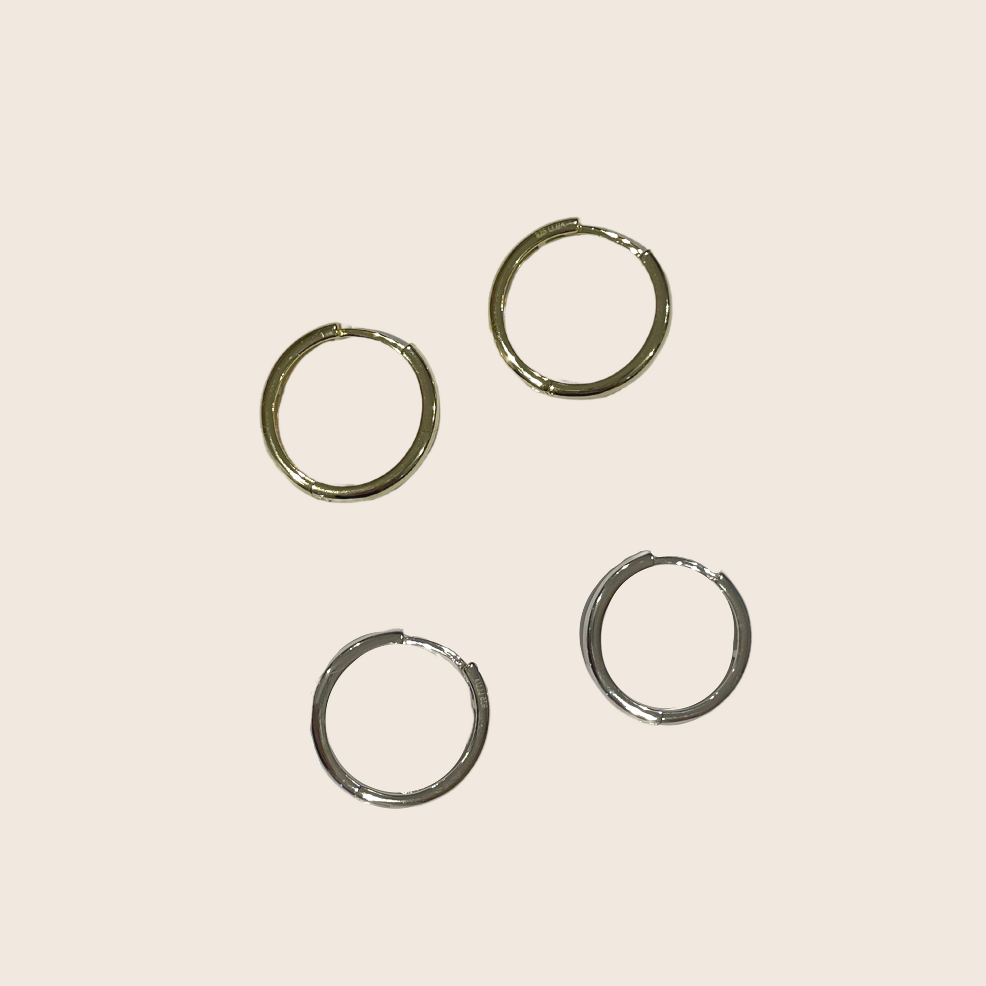Classic Hoop - Lemon Lua Classic Hoop Lemon Lua A pair / Gold Lemon Lua Classic Hoop Classic Hoop