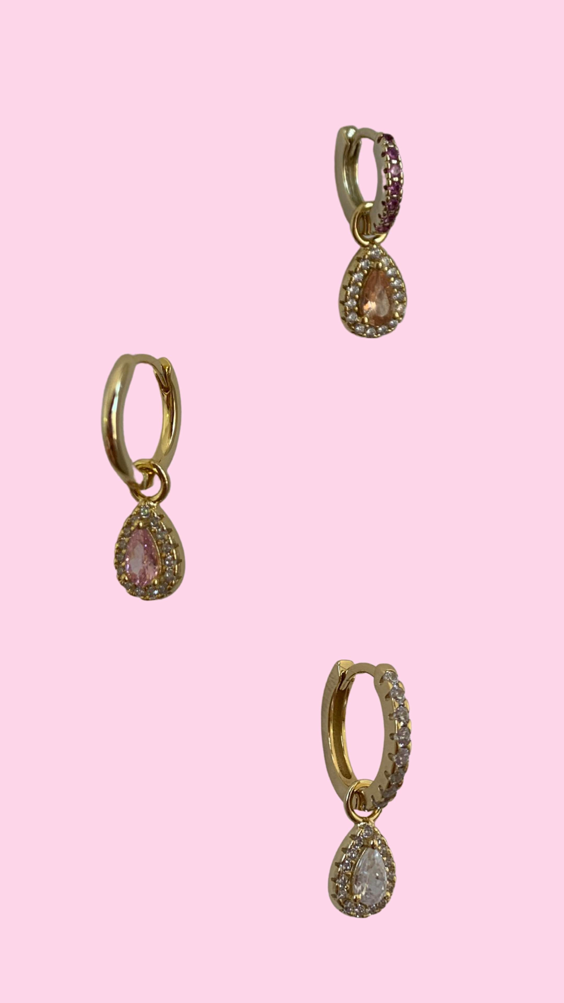 Teardrop charms - Lemon Lua Teardrop charms Lemon Lua White Lemon Lua Teardrop charms Teardrop charms