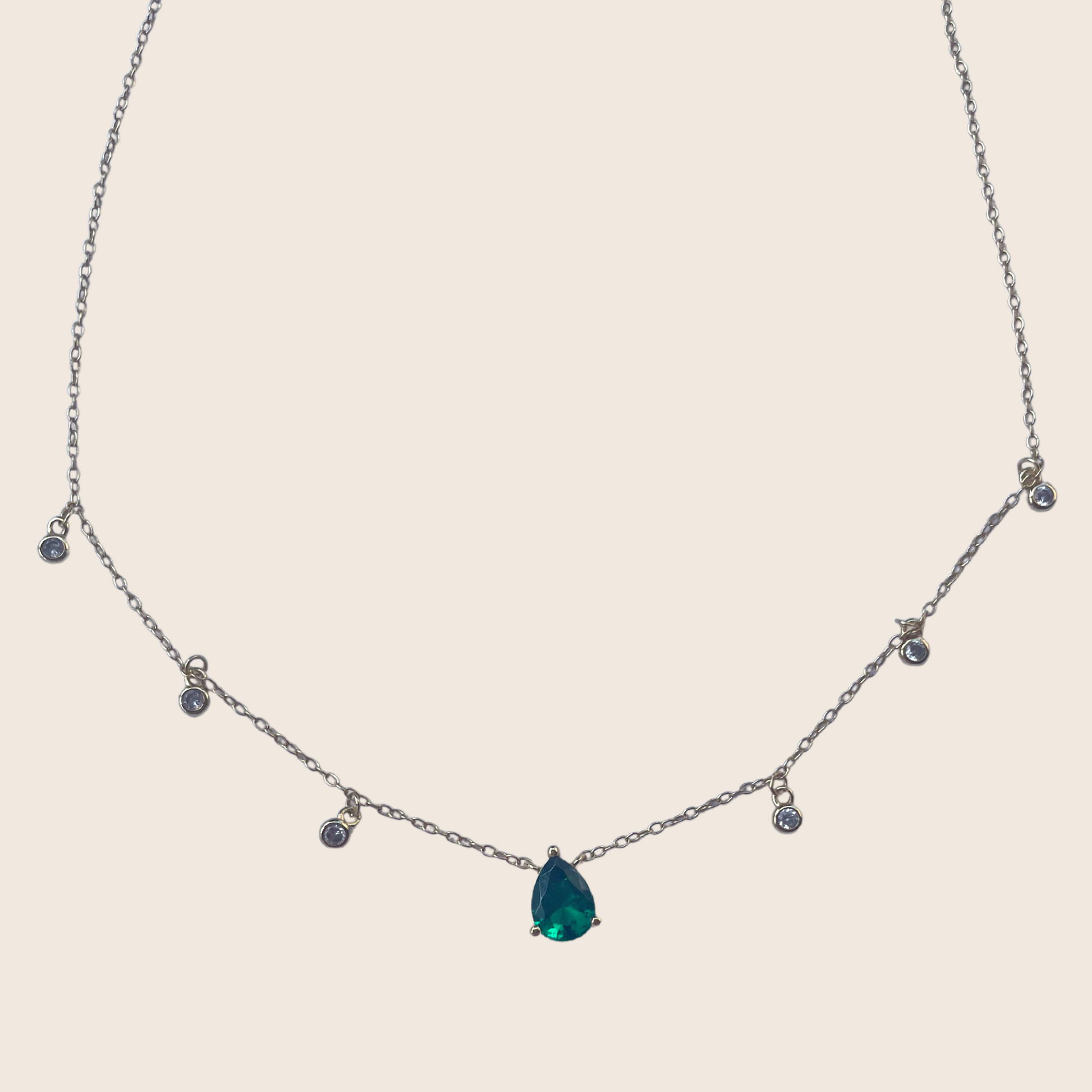 Emerald Necklace - Lemon Lua Emerald Necklace Lemon Lua Default Title Lemon Lua Emerald Necklace Emerald Necklace