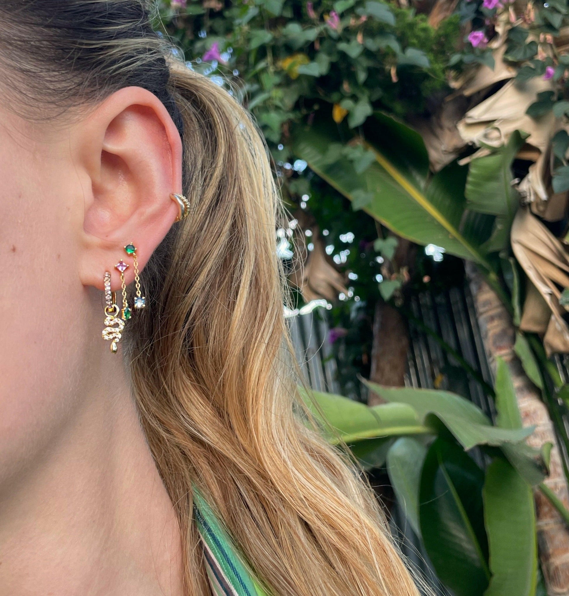Candy ear studs - Lemon Lua Candy ear studs Lemon Lua Pink / Just one Lemon Lua Candy ear studs Candy ear studs