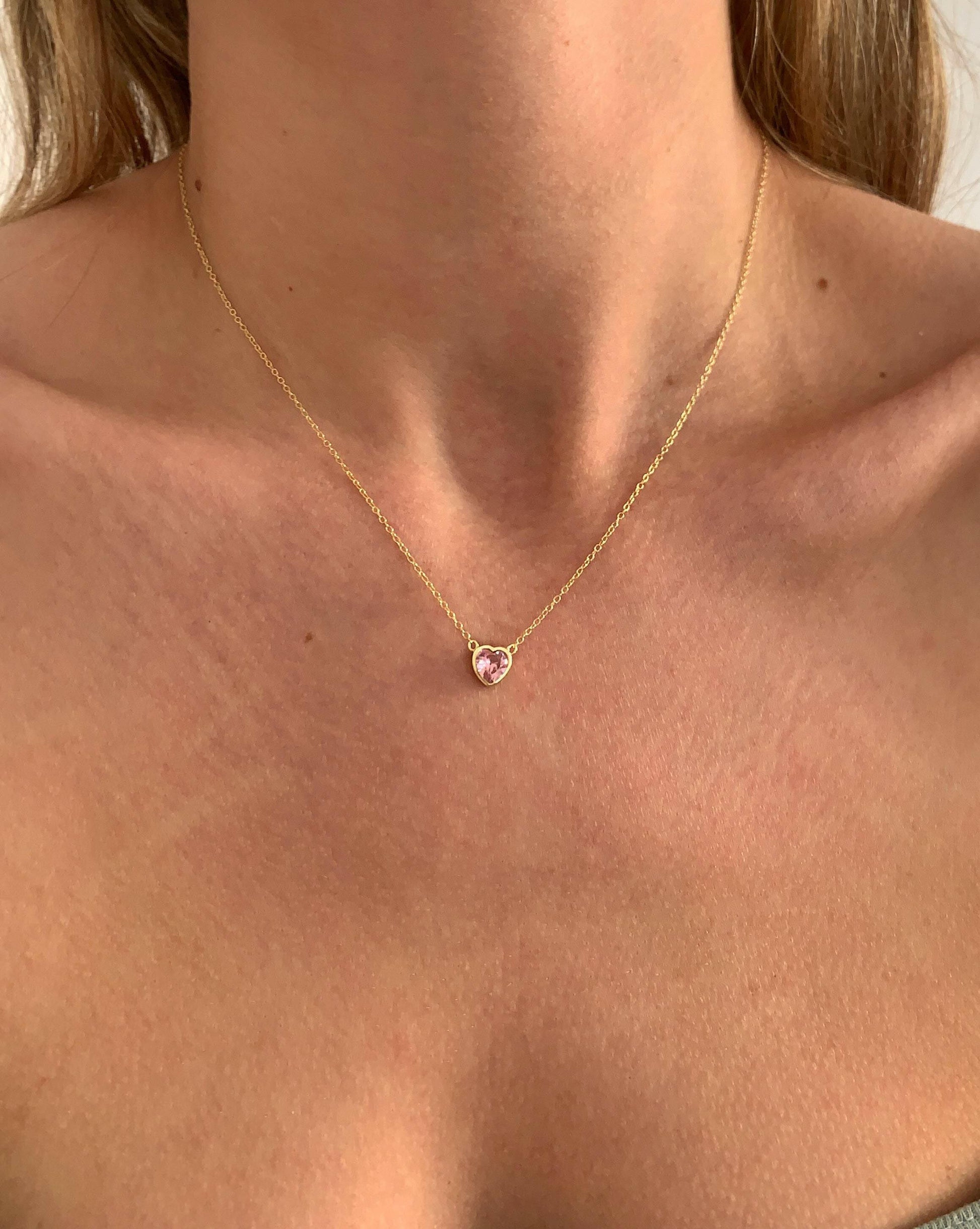 Amour Necklace - Lemon Lua Amour Necklace Lemon Lua Default Title Lemon Lua Amour Necklace Amour Necklace