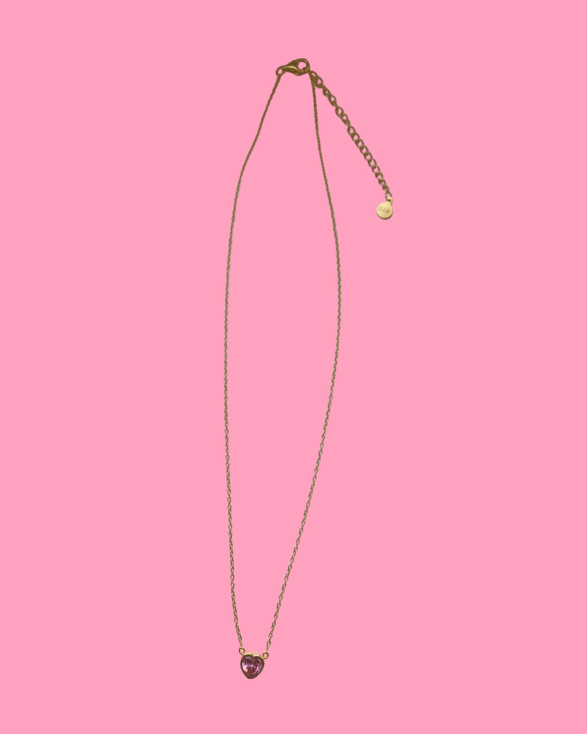 Amour Necklace - Lemon Lua Amour Necklace Lemon Lua Default Title Lemon Lua Amour Necklace Amour Necklace