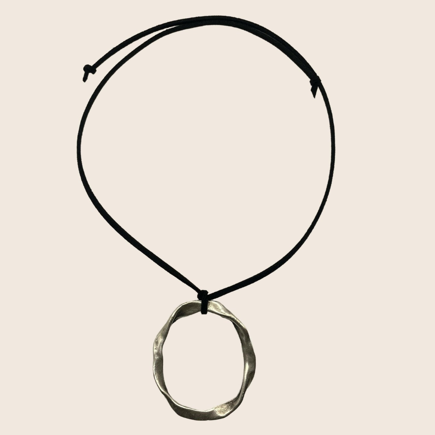 Oval Necklaces - Lemon Lua Oval Necklaces Lemon Lua Gold / Rose Suede Lemon Lua Oval Necklaces Oval Necklaces