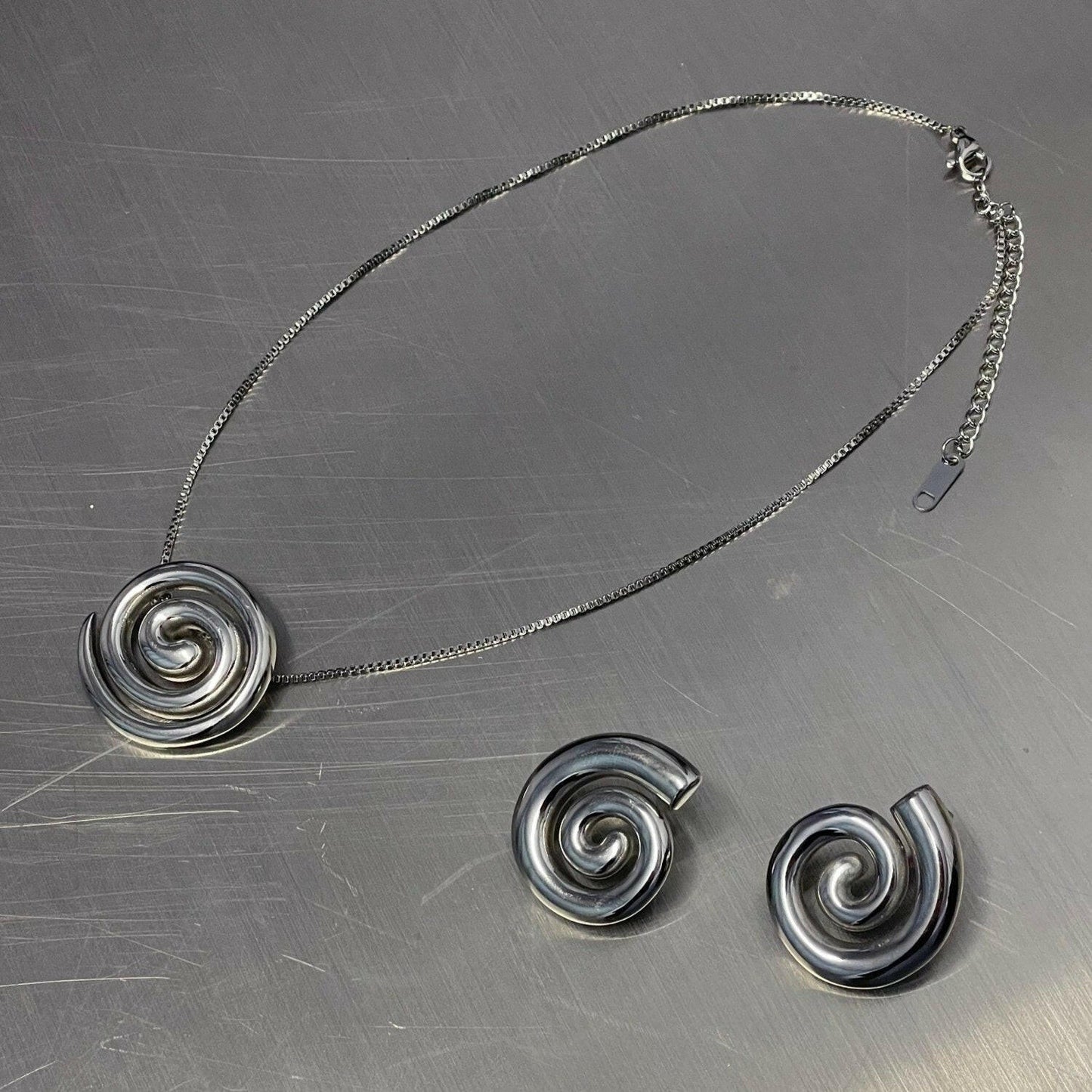 Whirl Earrings - Lemon Lua Whirl Earrings Lemon Lua Silver Lemon Lua Whirl Earrings Whirl Earrings