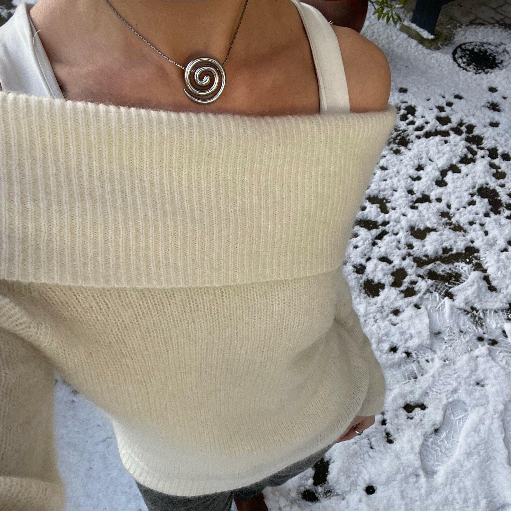 Whirl Necklace - Lemon Lua Whirl Necklace Lemon Lua Silver Lemon Lua Whirl Necklace Whirl Necklace