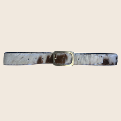 Saddle Cowhide Belt