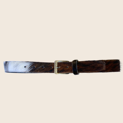 Saddle Cowhide Belt