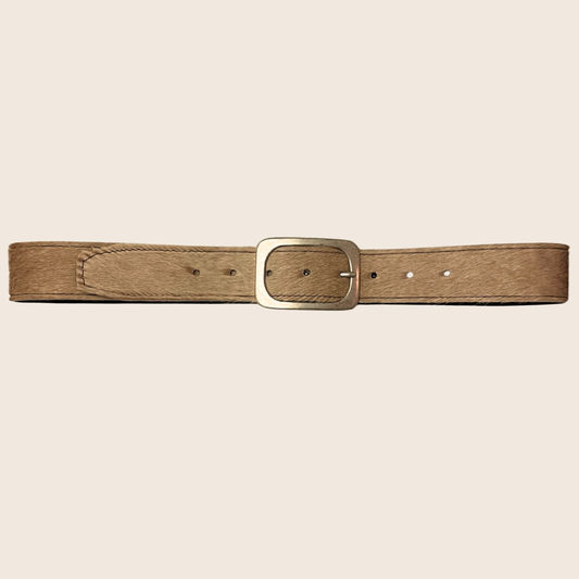 Saddle Cowhide Belt