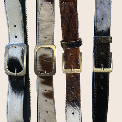 Saddle Cowhide Belt