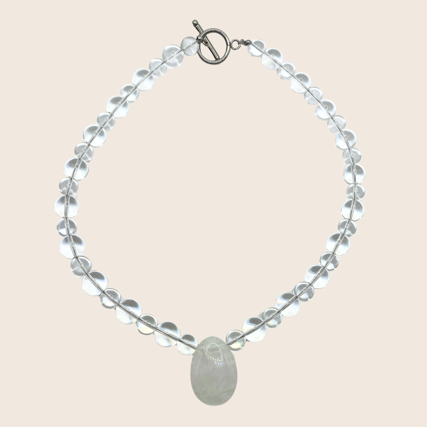 Crystal Clear Quartz Necklace