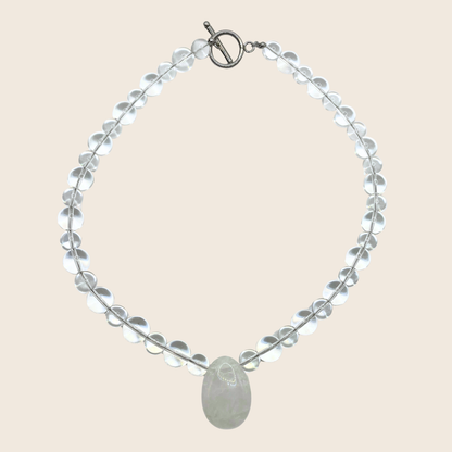 Crystal Clear Quartz Necklace