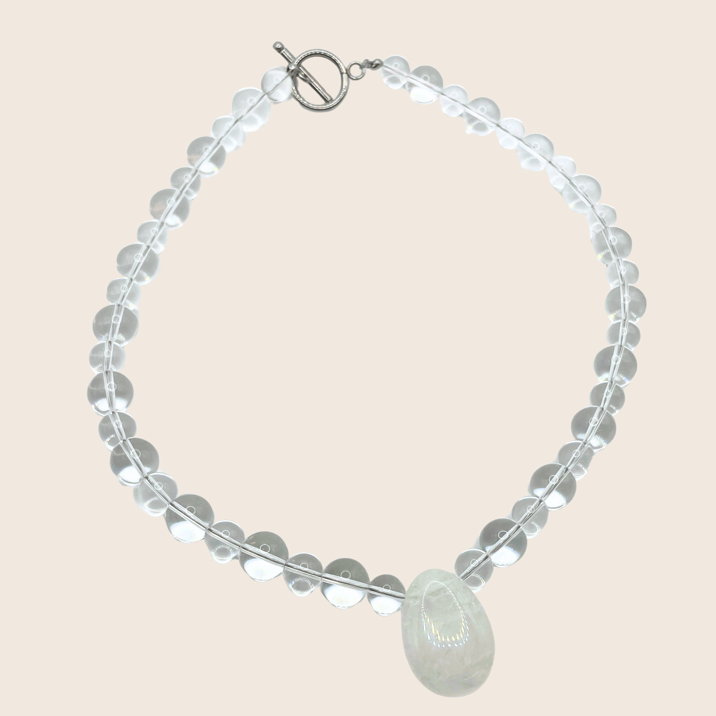 Crystal Clear Quartz Necklace