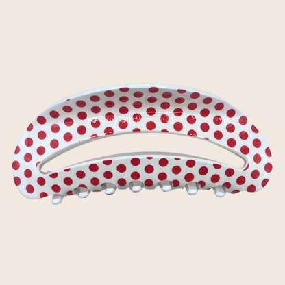 Polkadot Moon Hairclip