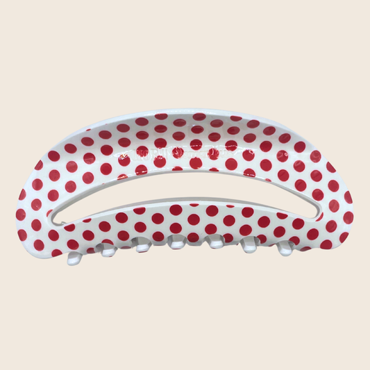 Polkadot Moon Hairclip