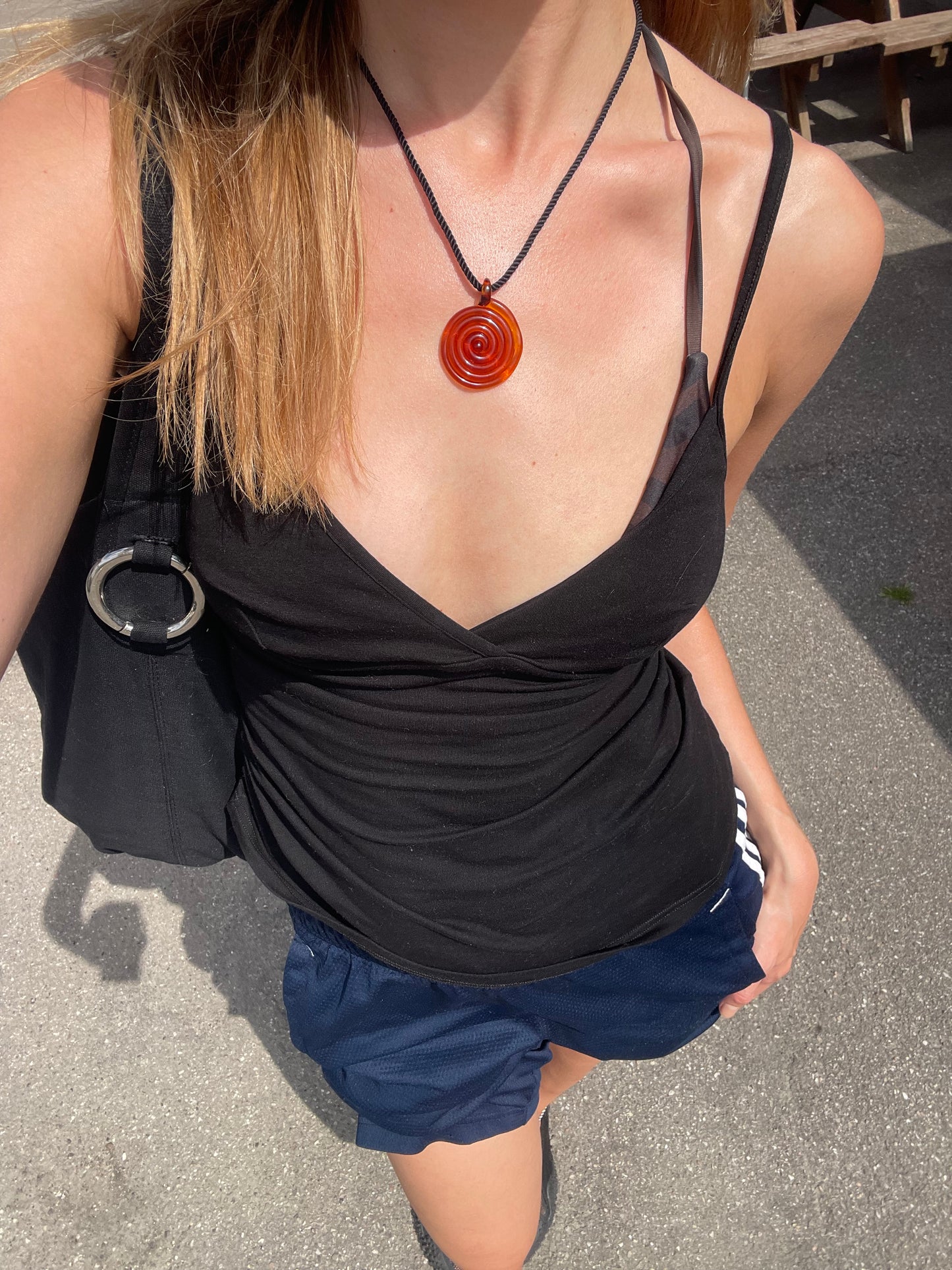 Swirl Glass Necklace