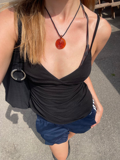 Swirl Glass Necklace