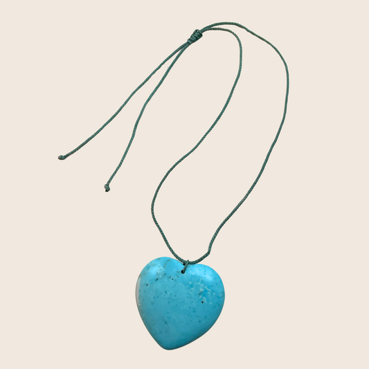 Turquoise Heart Necklace