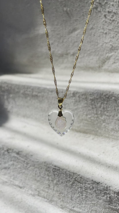 Heavenly Vintage Crystal Necklace