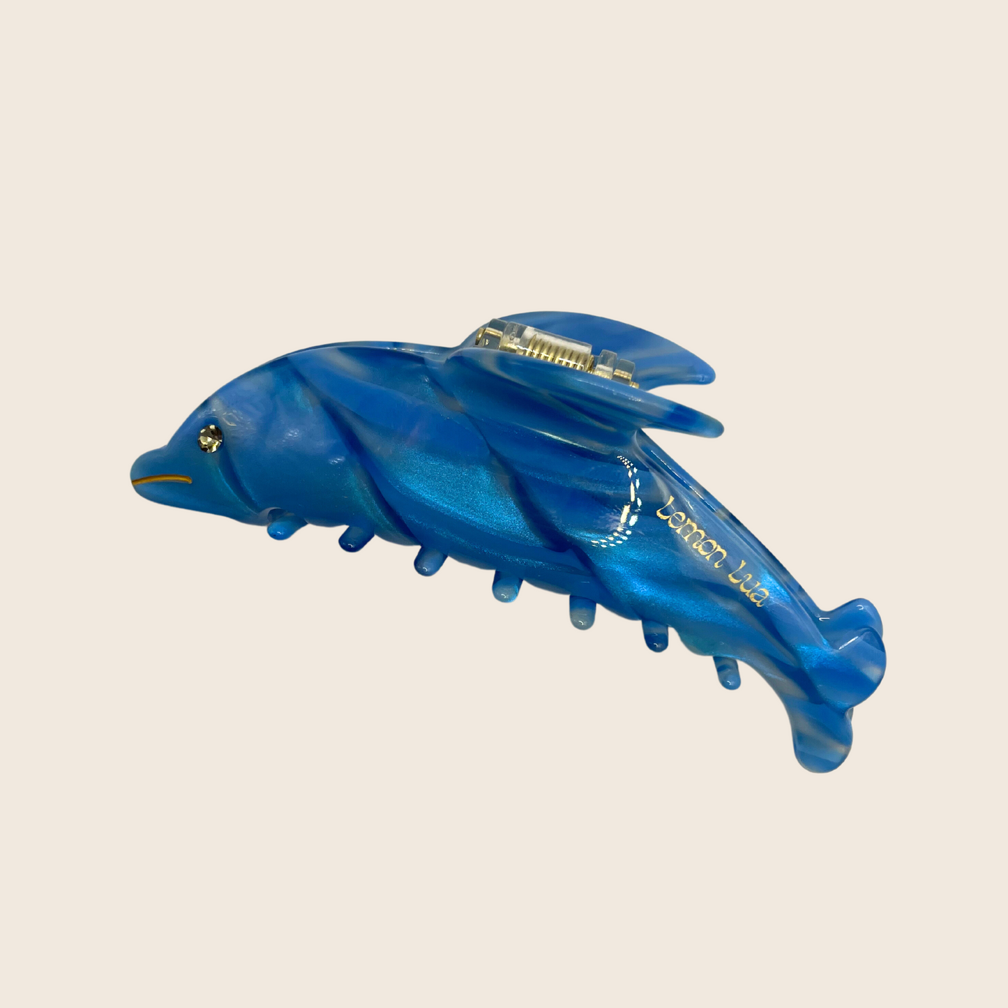 Dolphin Hairclip - Lemon Lua Dolphin Hairclip Lemon Lua Blue Lemon Lua Dolphin Hairclip Dolphin Hairclip