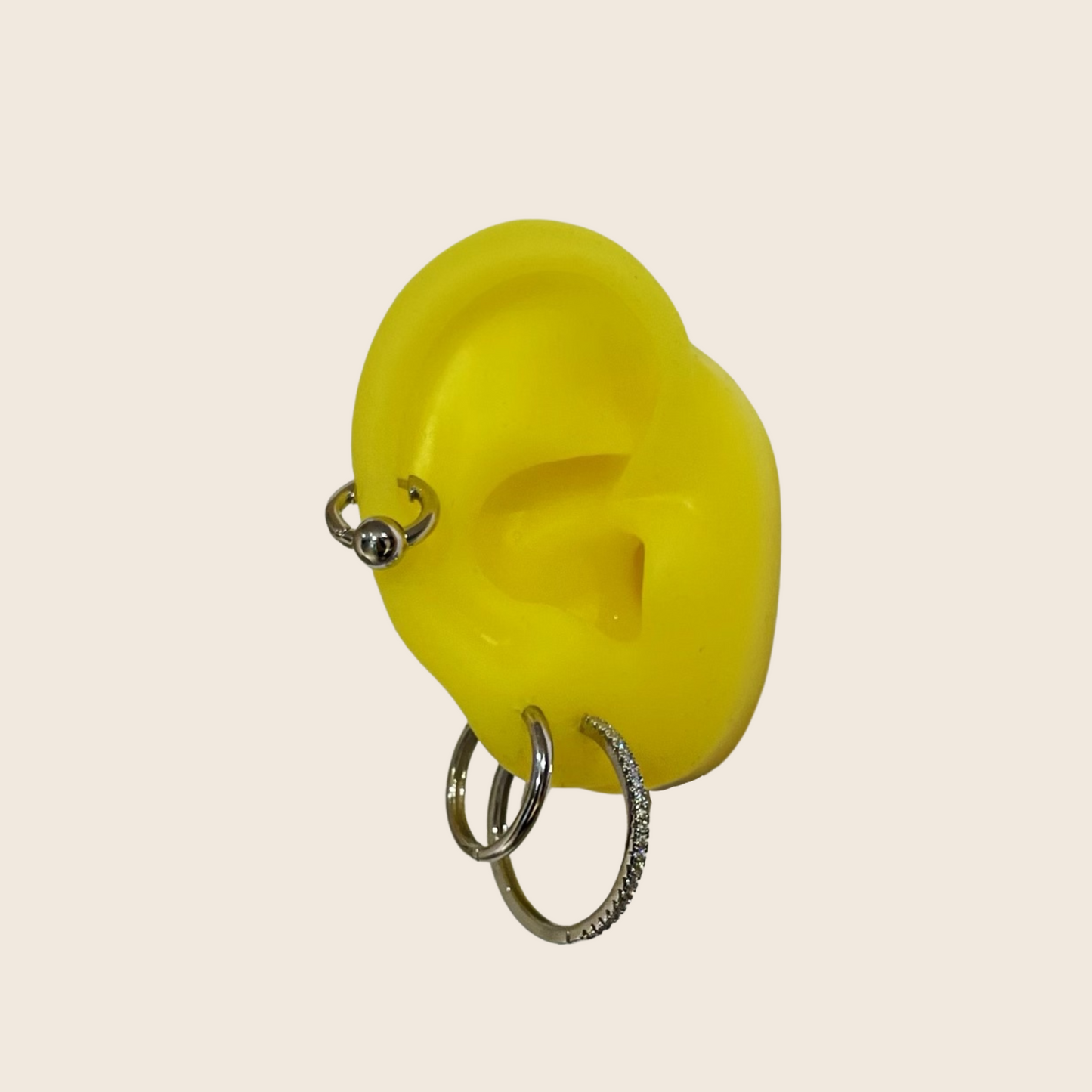 Ball Hoop Earrings - Lemon Lua Ball Hoop Earrings Lemon Lua Lemon Lua Ball Hoop Earrings Ball Hoop Earrings