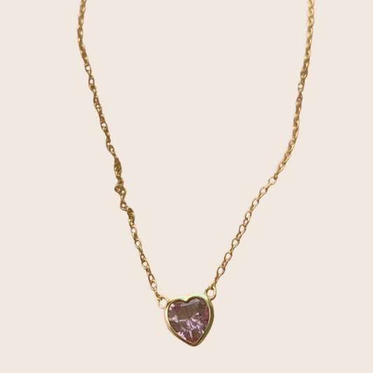 Amour Necklace - Lemon Lua Amour Necklace Lemon Lua Default Title Lemon Lua Amour Necklace Amour Necklace