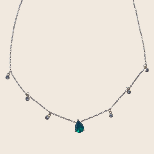Emerald Necklace - Lemon Lua Emerald Necklace Lemon Lua Default Title Lemon Lua Emerald Necklace Emerald Necklace