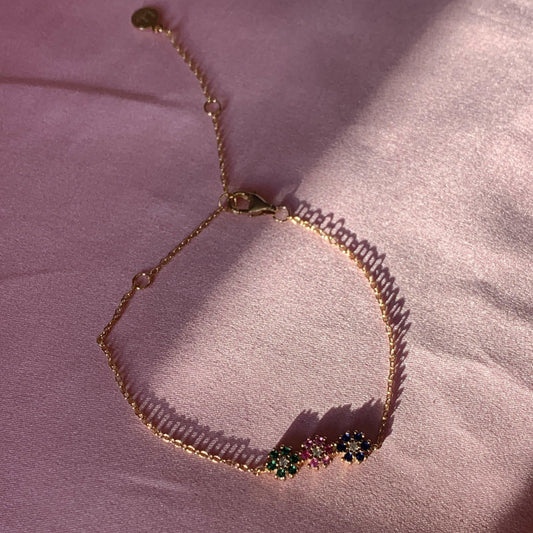 Daisy Bracelet - Lemon Lua Daisy Bracelet Lemon Lua Default Title Lemon Lua Daisy Bracelet Daisy Bracelet