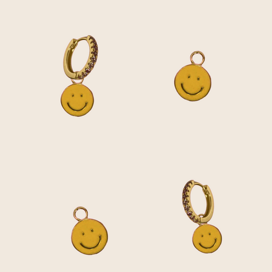Smiley Charm - Lemon Lua Smiley Charm Lemon Lua Default Title Lemon Lua Smiley Charm Smiley Charm